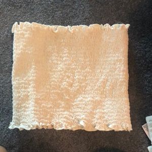 brandy melville/ john galt light pink tube top